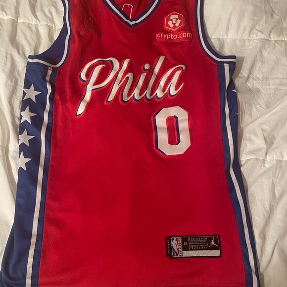 Philadelphia 76ers jersey-Tyrese Maxey - Picture 1 of 3